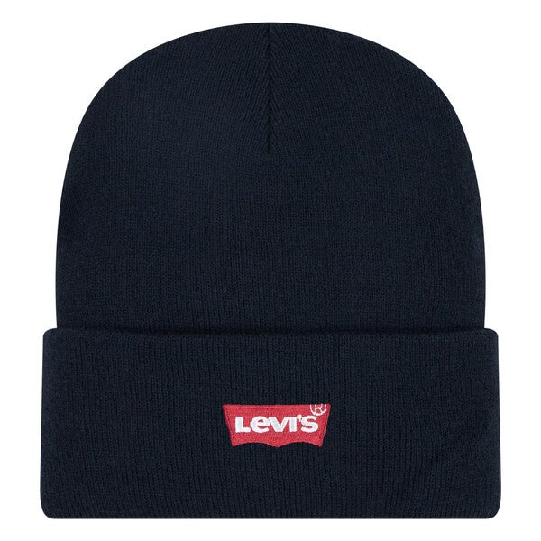 Boys Black Levi's Core Batwing Beanie (Levis)