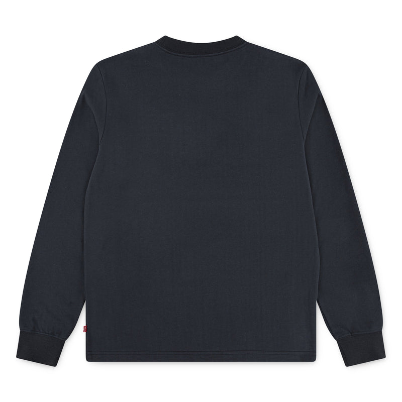 Boys Black Long Sleeve 'Legendary' Logo T-Shirt