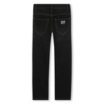 Boys Black Stretch Denim Jeans