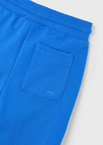 Boys' Blue Basic Cuffed Fleece Trousers (mayoral)