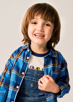 Boys Blue Check Shirt (mayoral)