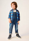 Boys Blue Check Shirt (mayoral)