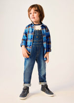 Boys Blue Check Shirt (mayoral)