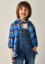 Boys Blue Check Shirt (mayoral)