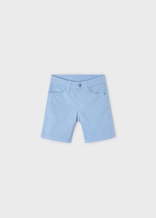 Boys Blue Cotton Chino Shorts (mayoral) - CottonKids.ie - Dress - 3 year - 4 year - 5 year