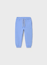 Boys Blue Cotton Joggers