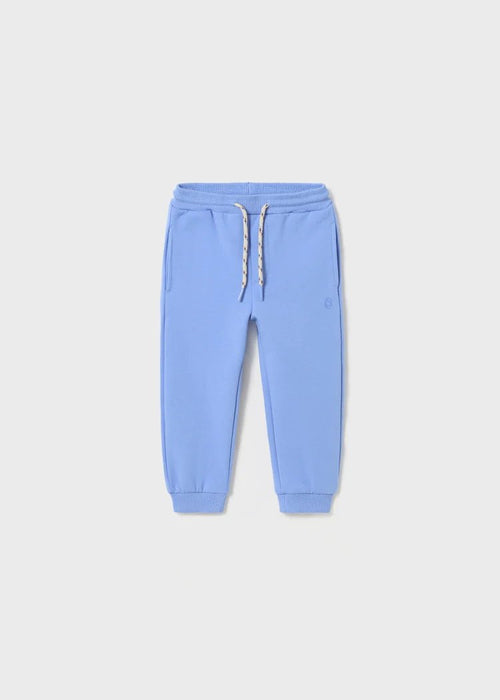 Boys Blue Cotton Joggers