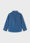Boys Blue Denim Long Sleeve Shirt