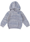 Boys Blue Hooded Jumper