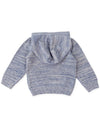 Boys Blue Hooded Jumper