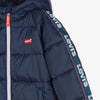 Boys Blue Logo Puffer Jacket (Levis)