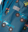 Boys Blue Monster Truck Raincoat (Hatley)