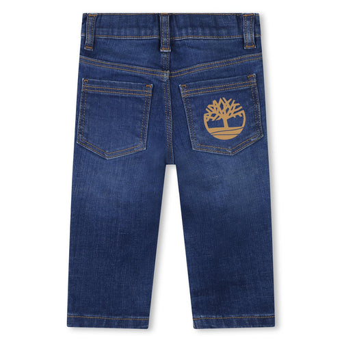 Boys Blue Regular Fit Denim Jeans (Timberland)