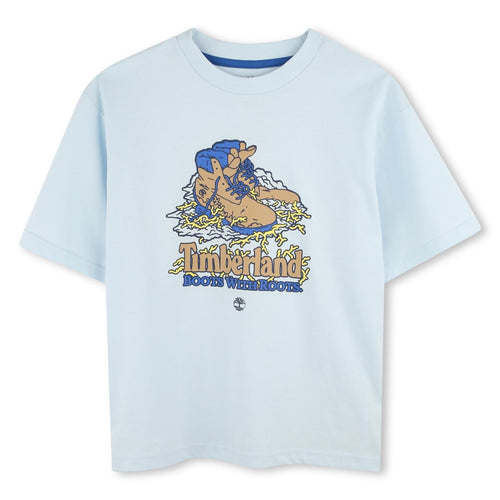 Boys Blue Short Sleeves T-Shirt