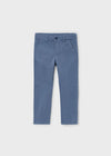 Boys Blue Slim Fit Chinos Trousers