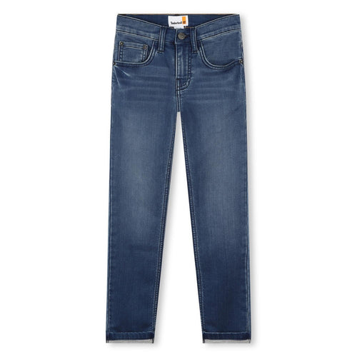 Boys Blue Slim Fit Denim Jeans (Timberland)