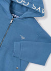 Boys Blue Zip - Up Hoodie