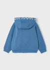 Boys Blue Zip - Up Hoodie