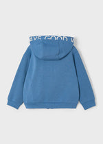 Boys Blue Zip - Up Hoodie