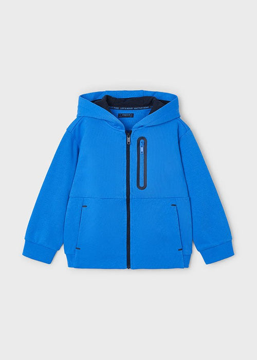 Boys Blue Zip - Up Hoodie (Mayoral)