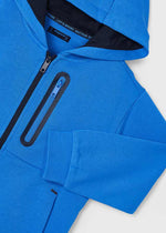 Boys Blue Zip - Up Hoodie (Mayoral)