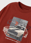 Boys' Brick Red Muscle Car Graphic Tee (Mayoral)