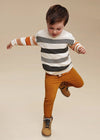 Boys Brown Skinny Denim Jeans