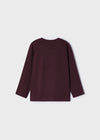 Boys' Burgundy Long Sleeve T - shirt (Mayoral)