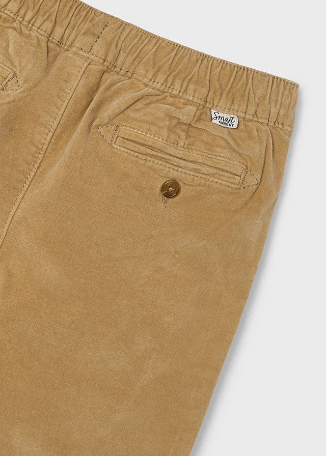 Boy's Camel Velvet Chinos (Mayoral)