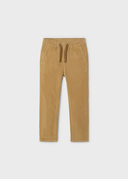 Boy's Camel Velvet Chinos (Mayoral)