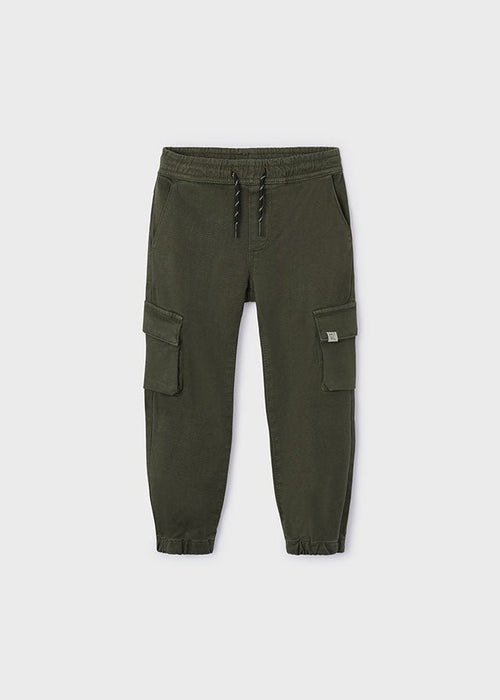 Boys' Cargo Pants Olive (Mayoral)