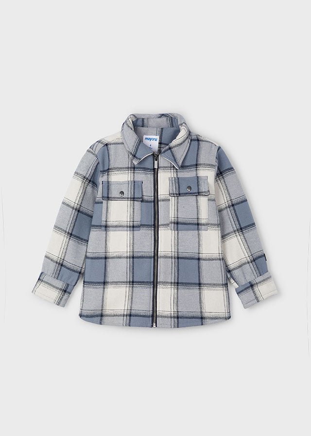 Boys' Check Jacket Blue (Mayoral)