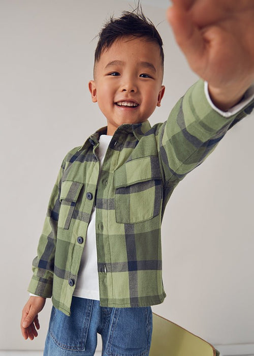 Boys Checked Overshirt