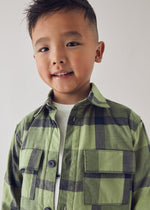Boys Checked Overshirt