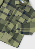 Boys Checked Overshirt
