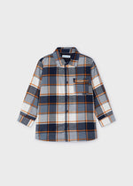 Boys' Checked Overshirt (Mayoral)