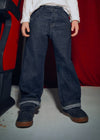 Boys Classic Dark Denim Jeans