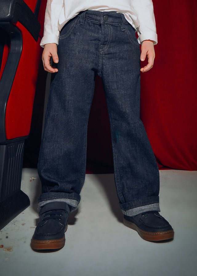 Boys Classic Dark Denim Jeans