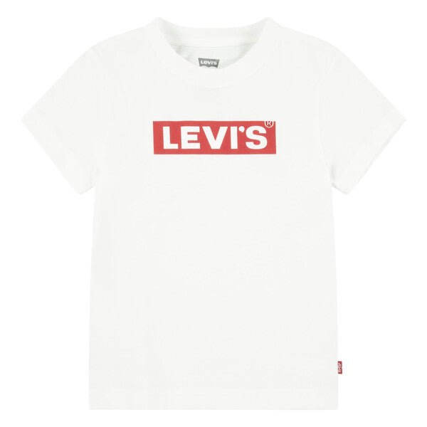 Boys Classic White Logo Tee