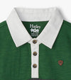 Boys' Color Block Cotton Polo Shirt