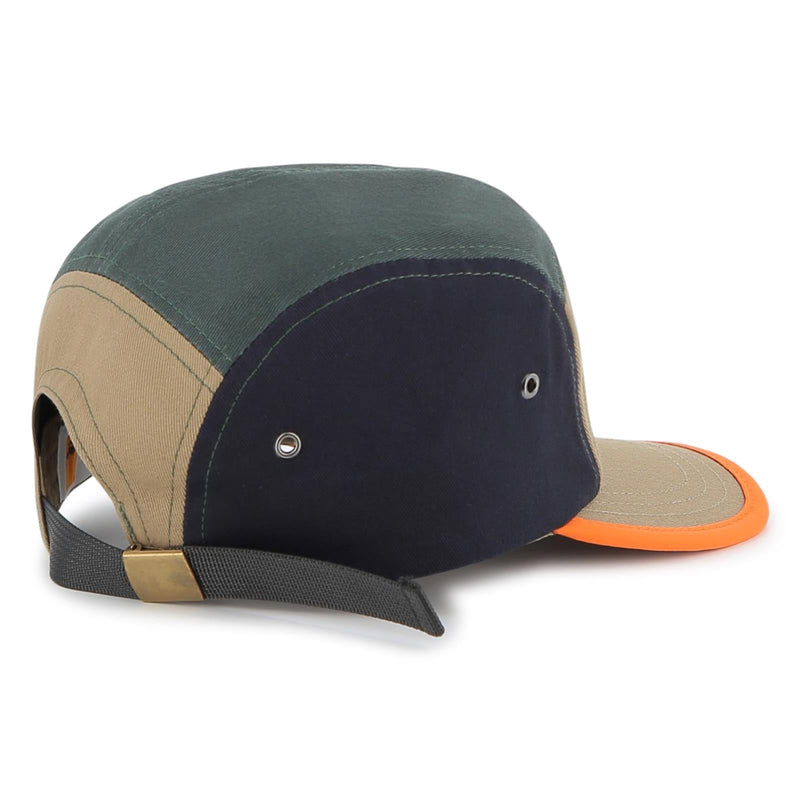 Boys Colourblock Twill Cap