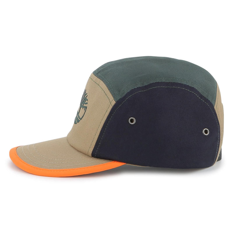 Boys Colourblock Twill Cap