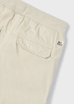 Boys Cotton Cargo Trousers