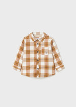 Boys Cotton Check Overshirt