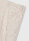 Boys Cotton - Linen Blend Bermuda Shorts