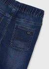 Boy's Dark Soft Denim Jogger Pants