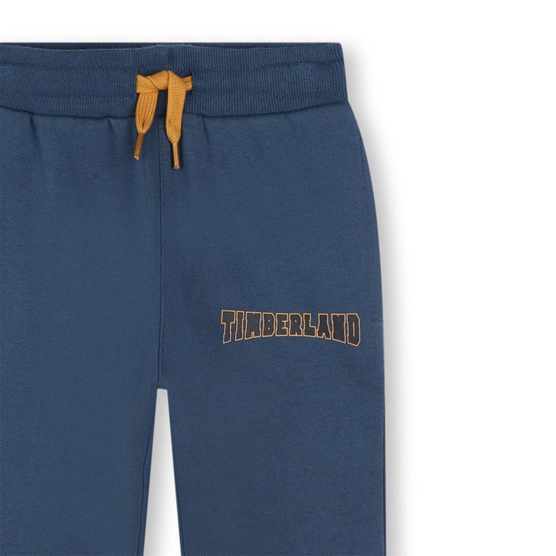 Boys Deep Blue Cotton Joggers (Timberland)