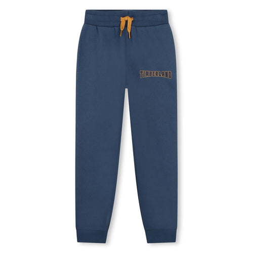 Boys Deep Blue Cotton Joggers (Timberland)