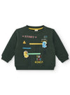 Boys' Dino Game Plush Sweatshirt (Tuc Tuc)