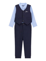 Boys' Elegant Ceremony Vest, Shirt & Pants Set